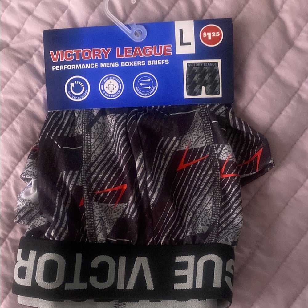 Black and Gray Boxer Briefs